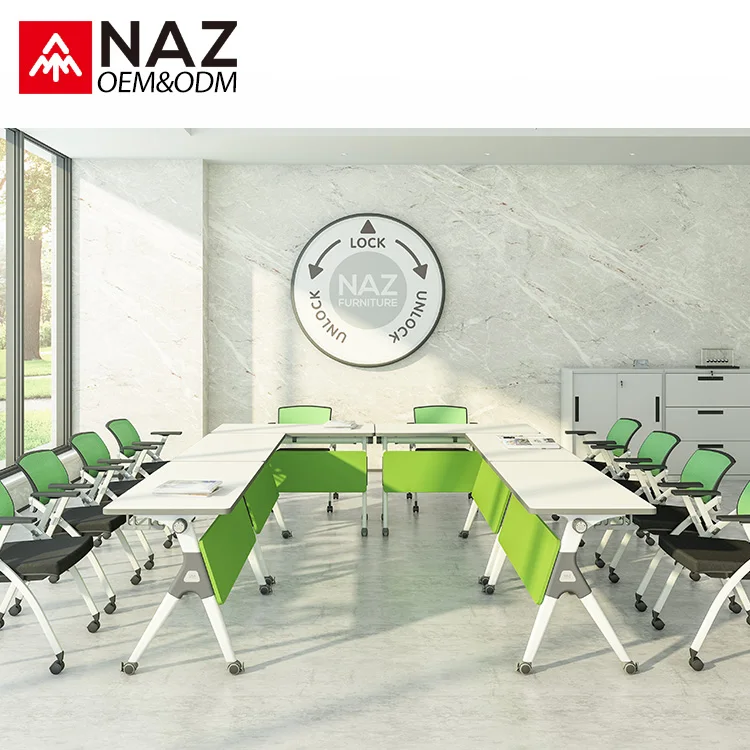 
20 people can freely combine folding table modern conference table 