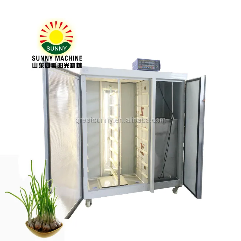 Automatic hydroponic vegetable machinery for Growing Alfalfa, wheat, Brassica, lettuce of machine