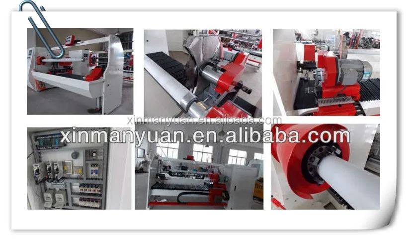 
Adhesive tape log roll cutting machine,pvc/fabric/non woven/plastic/laminating film/paper roll cutting machine 