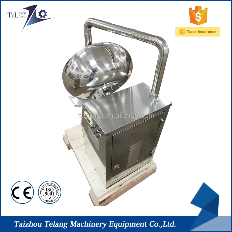 Small chocolate coating machines