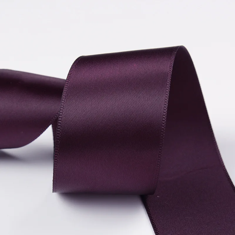 Wholesale custom the ribbon boutique,1 inch 25mm single face polyester satin ribbon