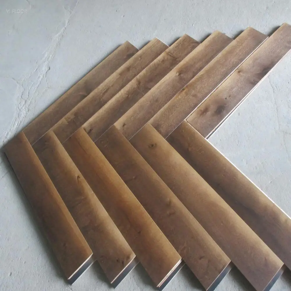 
Gradient Yellow Shadow Herringbones Engineered Floor 90 Degree 