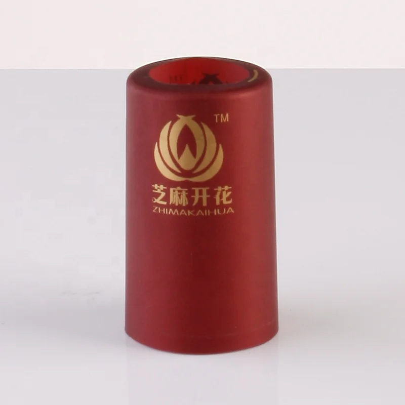 Термоусадочные капсулы из ПВХ синего цвета для винных бутылок