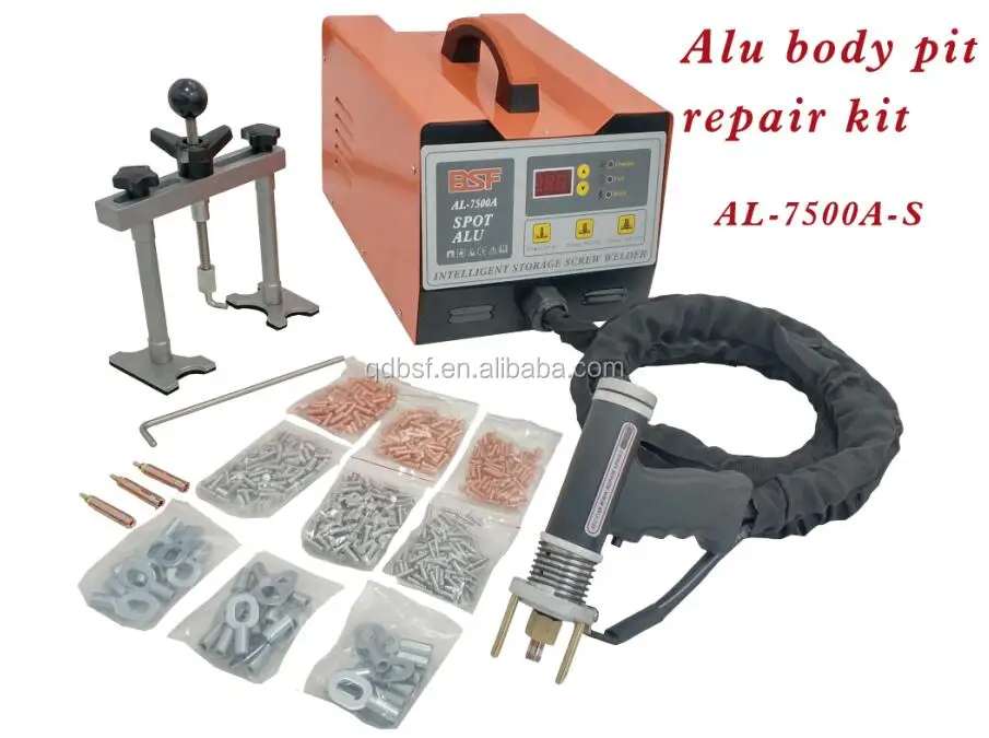 Aluminum dent puller for car body repair &portable spot welding machine with dent puller for aluminum car body repair