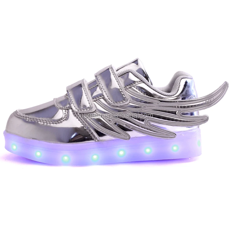 Wings Light Up Luminous Kids Sneaker Shoes