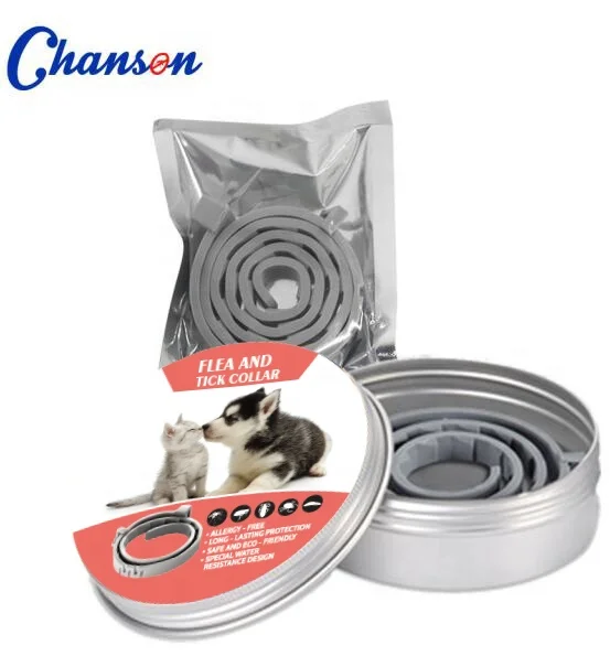 Wholesale hot selling one size fit all dog and cat tick collar for indoor and outdoor using