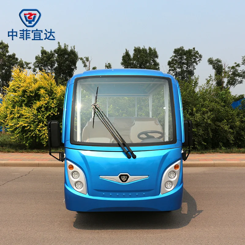 14 Seater Electric Shuttle Bus With High Quality and Low Price