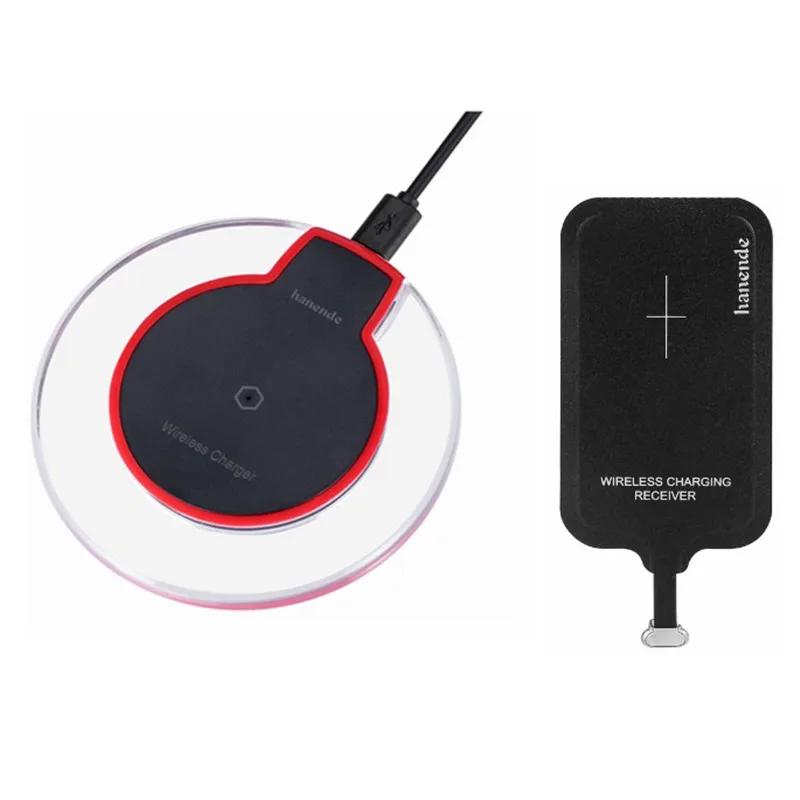 
Mobile phone charger wireless charger For iPhone X 8 8 Plus power bank Pad Dock Charging 