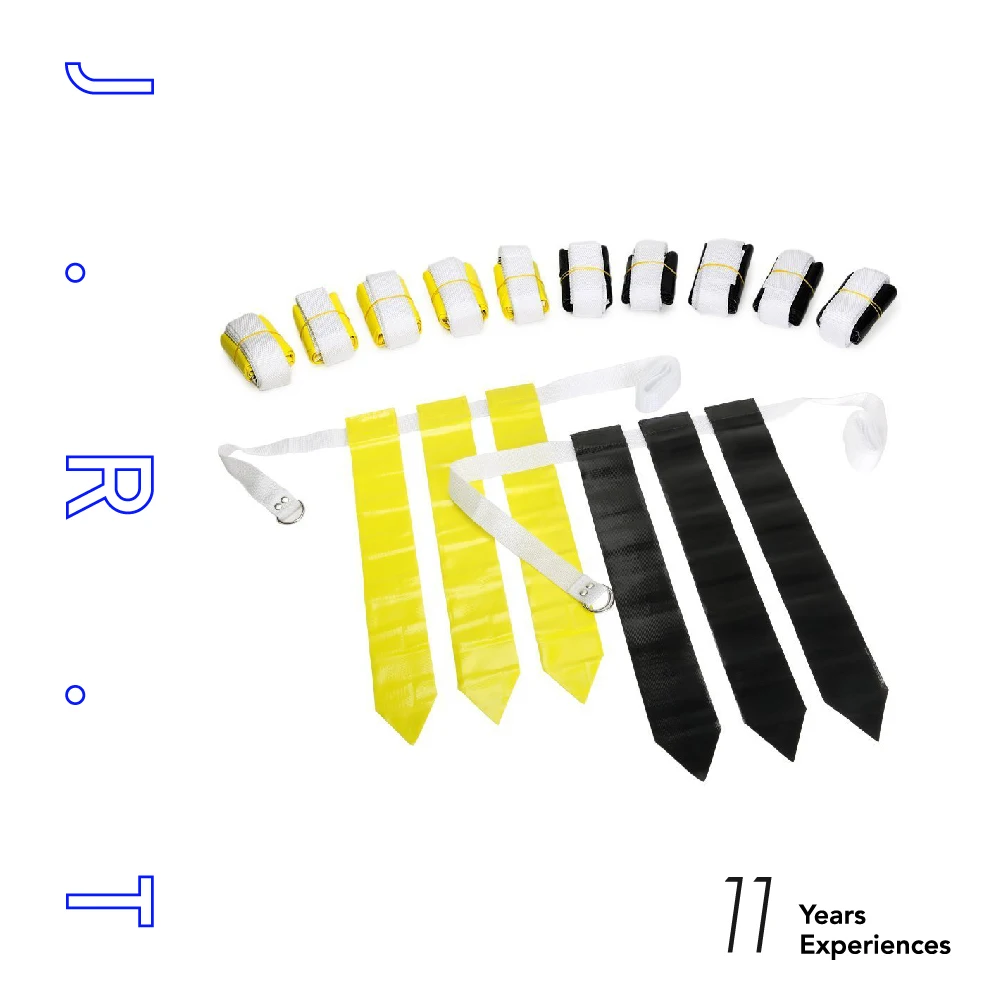 American Football Indoor Outdoor Training Set Custom Flag Football Set Quality Guarantee One Size Fits All Flag Football Set