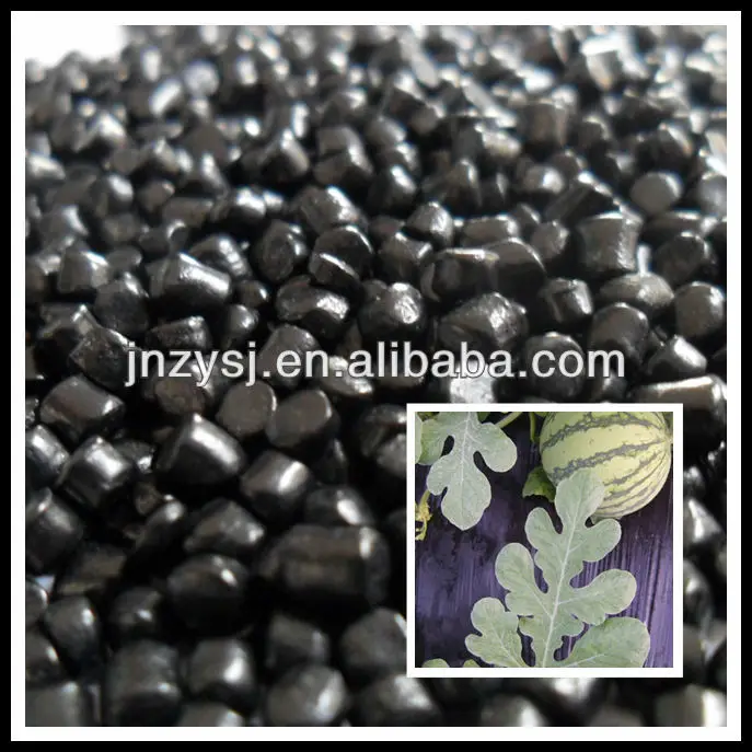 50% carbon black agricultural PE mulch thin film black masterbatch