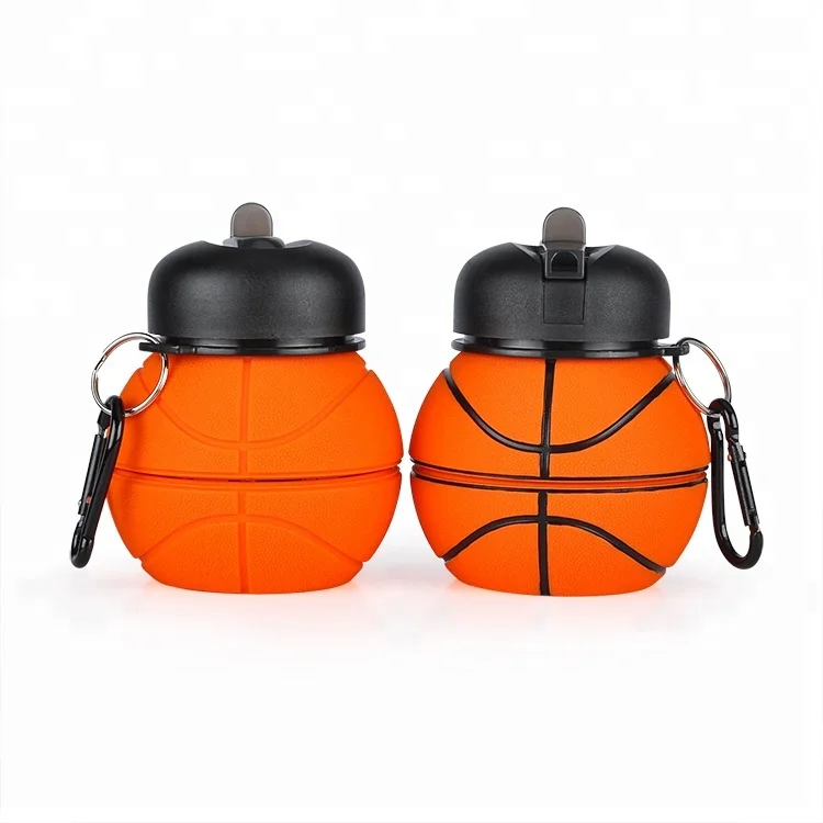 Wholesale BPA Free Silicone Collapsible Sports Water Bottle