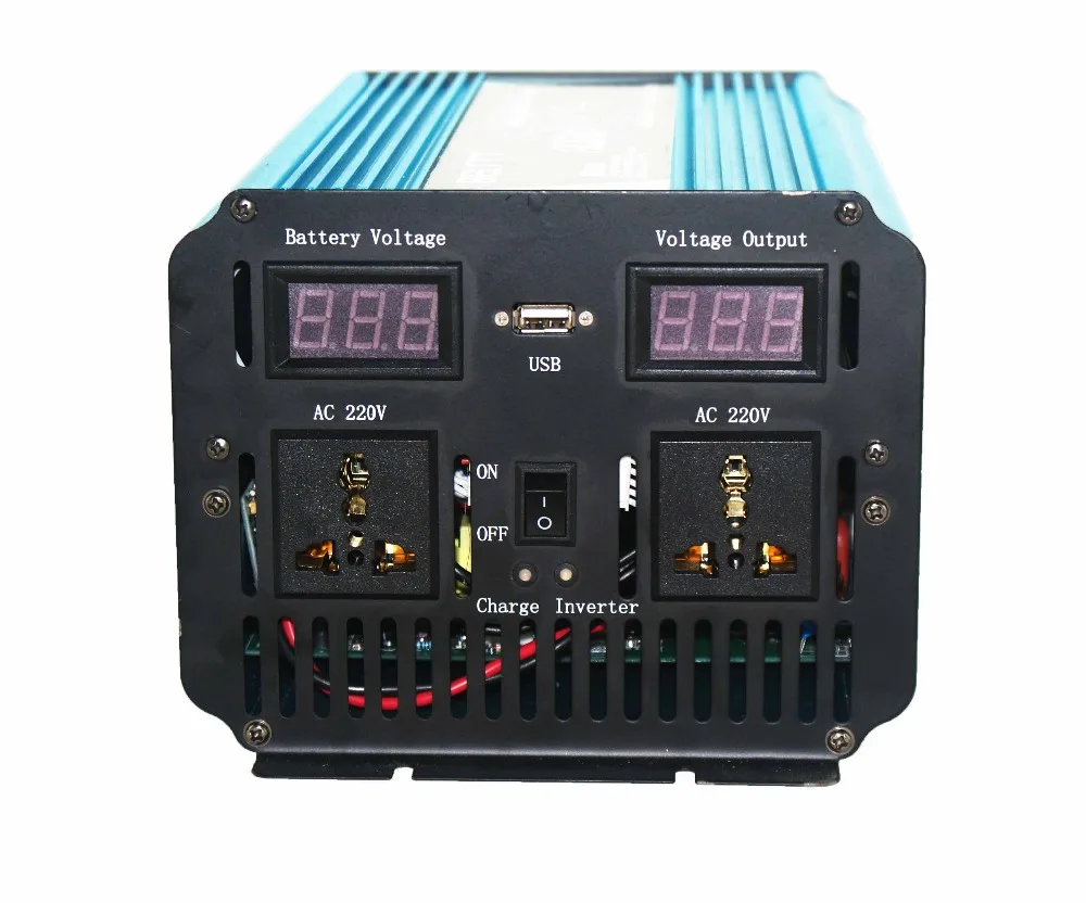 12v 220v inverter with battery charger DC to AC 800W Pure Sine Wave Power Inverter with Battery Charger CE approval