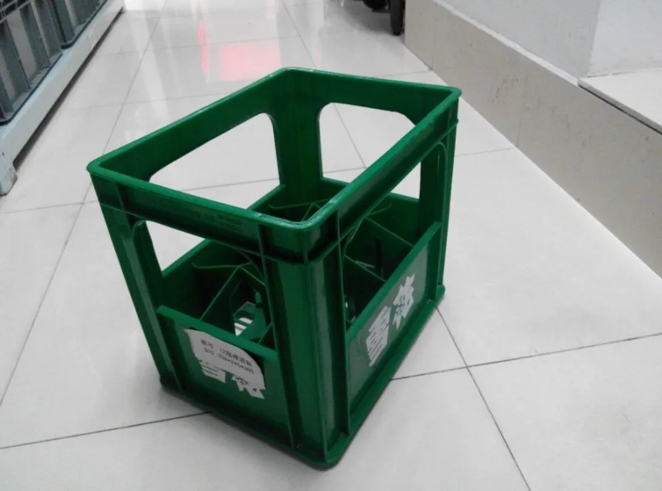 Low price 12 bottles beer crate plastic beer crate