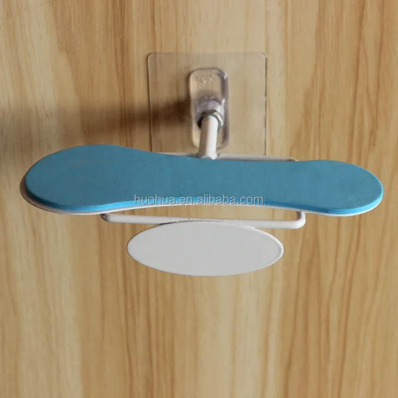 huohua cheap easy assembly space saving metal wire display for shoes