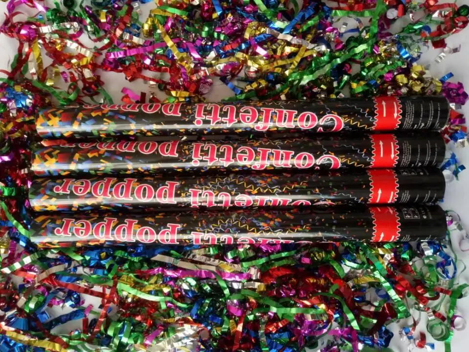 Metallic Streamer Confetti Party Poppers