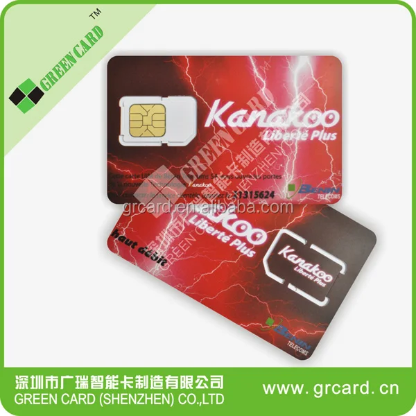 
Mini Micro Nano Size SIM cards LTE 4G usim cards 