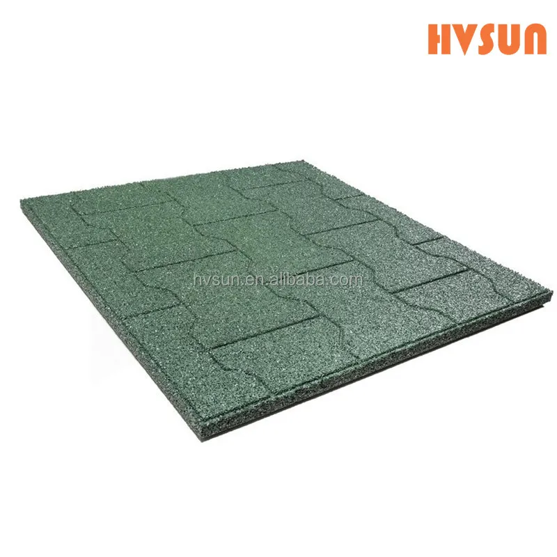 Anti-slip & oil resistant rubber mat durable rubber flooring rolls for workshop, warehouse, outdoor garden park garage flooring