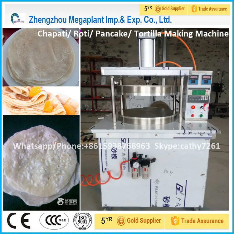 Commerical High Quality Fully Automatic Roti Maker Chapati Making Machine