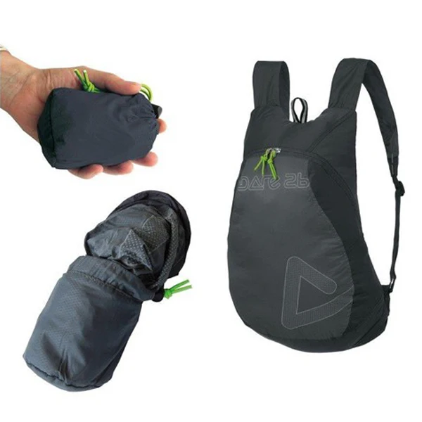 
Wholesale waterproof nylon folding travel backpack bag 
