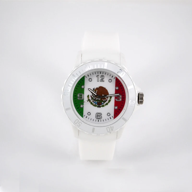 
Branded design your own logo custom russia world cup watches 