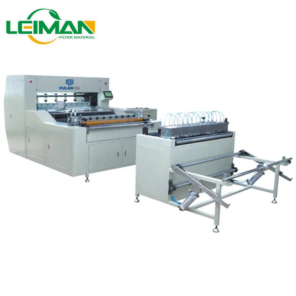Filter production line knife folding machine bending machine