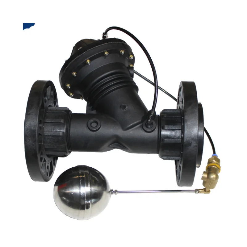 Aiger Plastic auto backwash valve flow control diaphragm valve