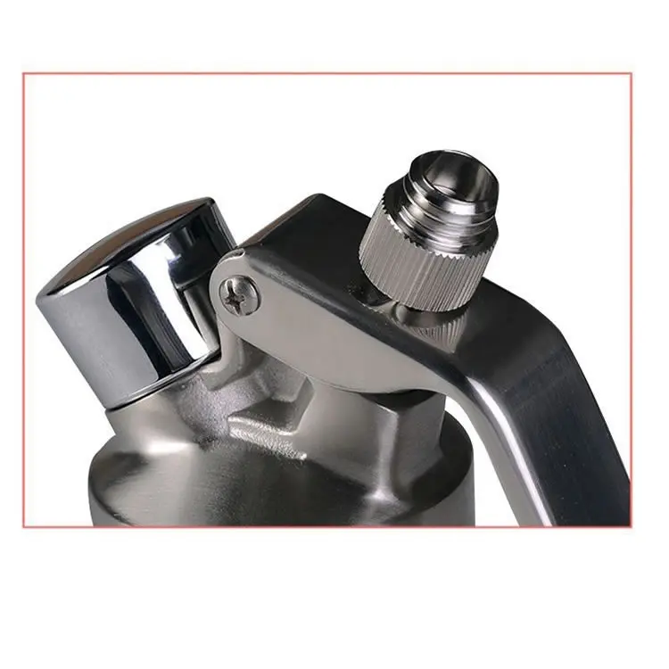 Best selling high quality 500ml  stainless steel whipped cream dispenser with 3 tips