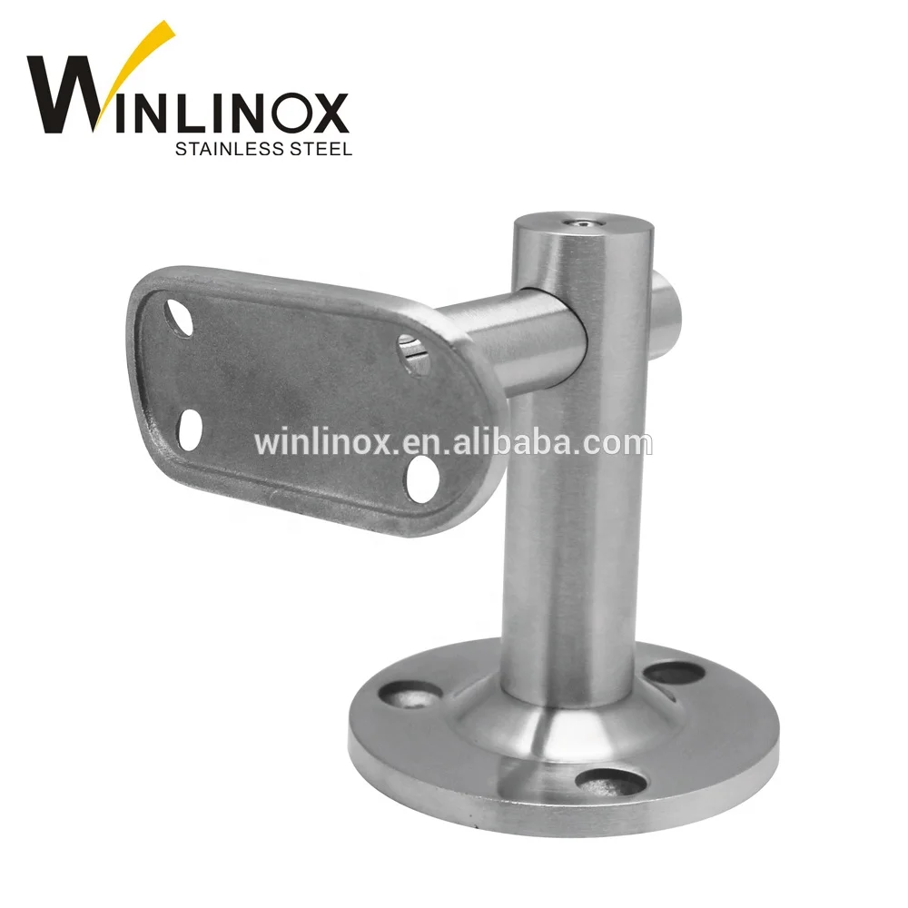 Heavy-duty Commercial Hand Rail Hardware, Removable Handrail Bracket for Wall/Glass/ Post Mounted