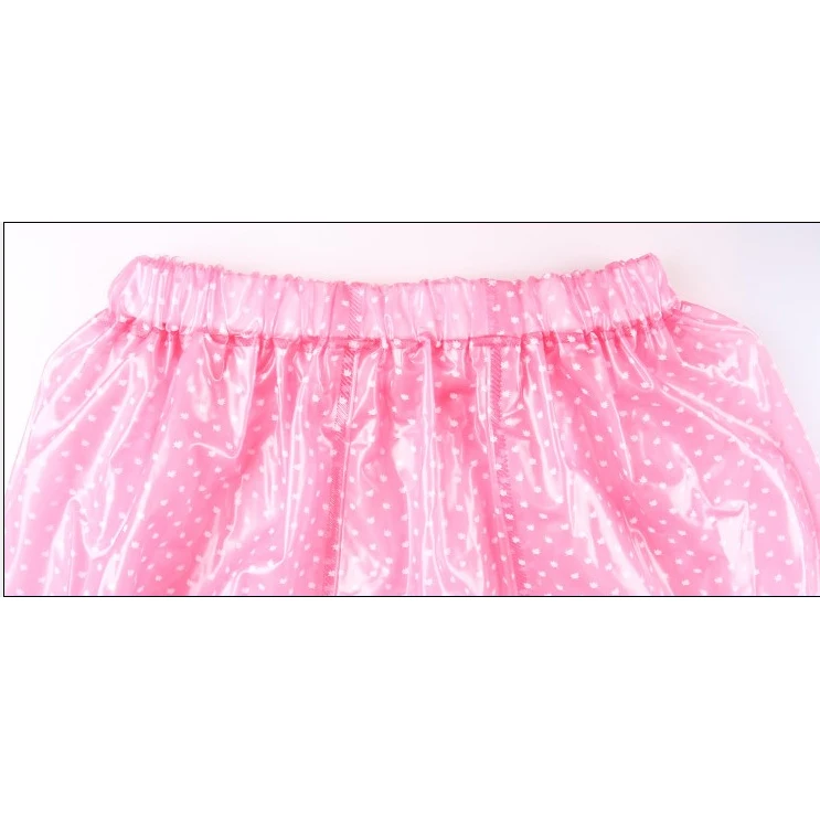 chinese sexcy girls clear plastic rain coats pvc