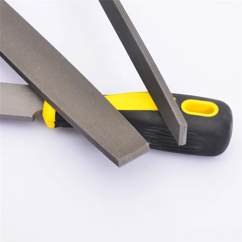Wood Combine Rasp Bars Triangle Steel Files With Plastic Handle