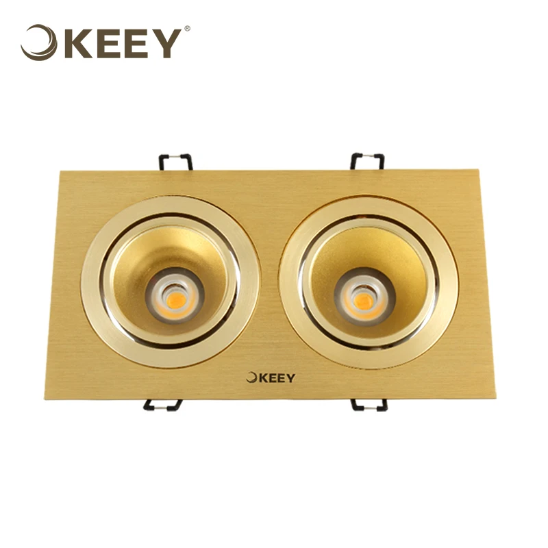 KEEY Two Heads Led Grille Panel Light Truck Grille Guard for Showroom QYR2-GS601N-2