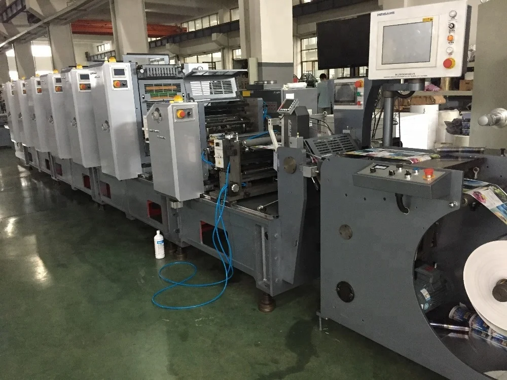 ZX-450 intermittent label offset printing machine