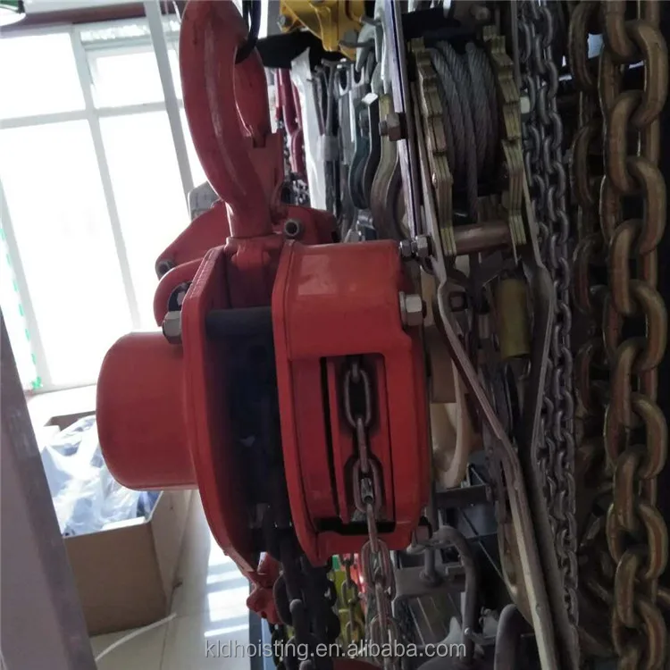 Construction or Marine Used Kyoto Vital Harga Manual Hand Chain Block 1 1.5 2 5 10 3 ton Chain Pulley Block