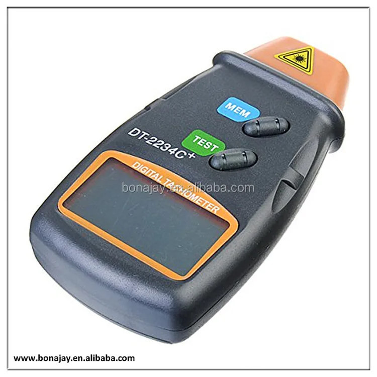 Non-Contact Laser Induction Tachometer with Data Storage Function