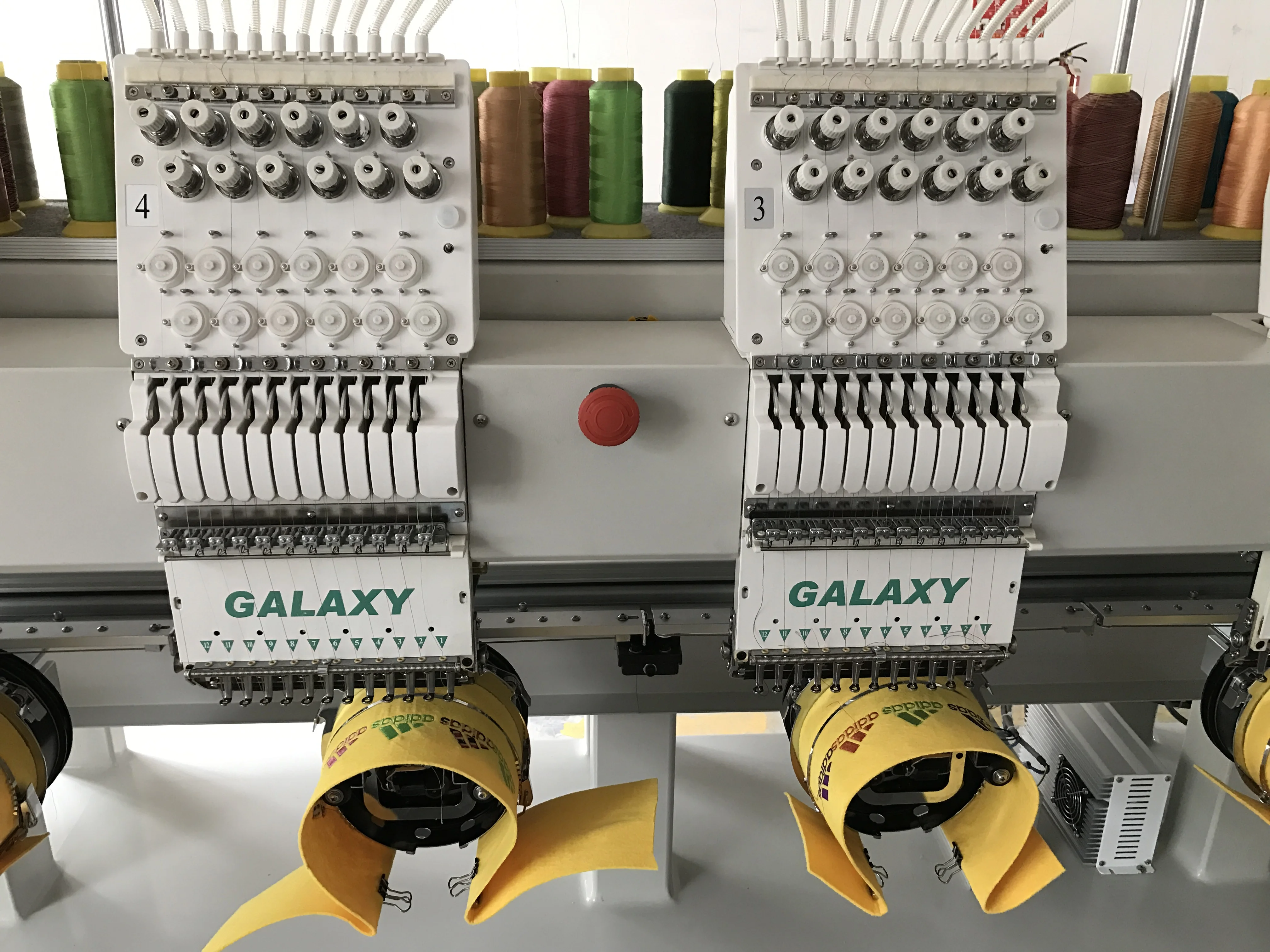 Высокоскоростная вышивальная машина GALAXY с 6 головками