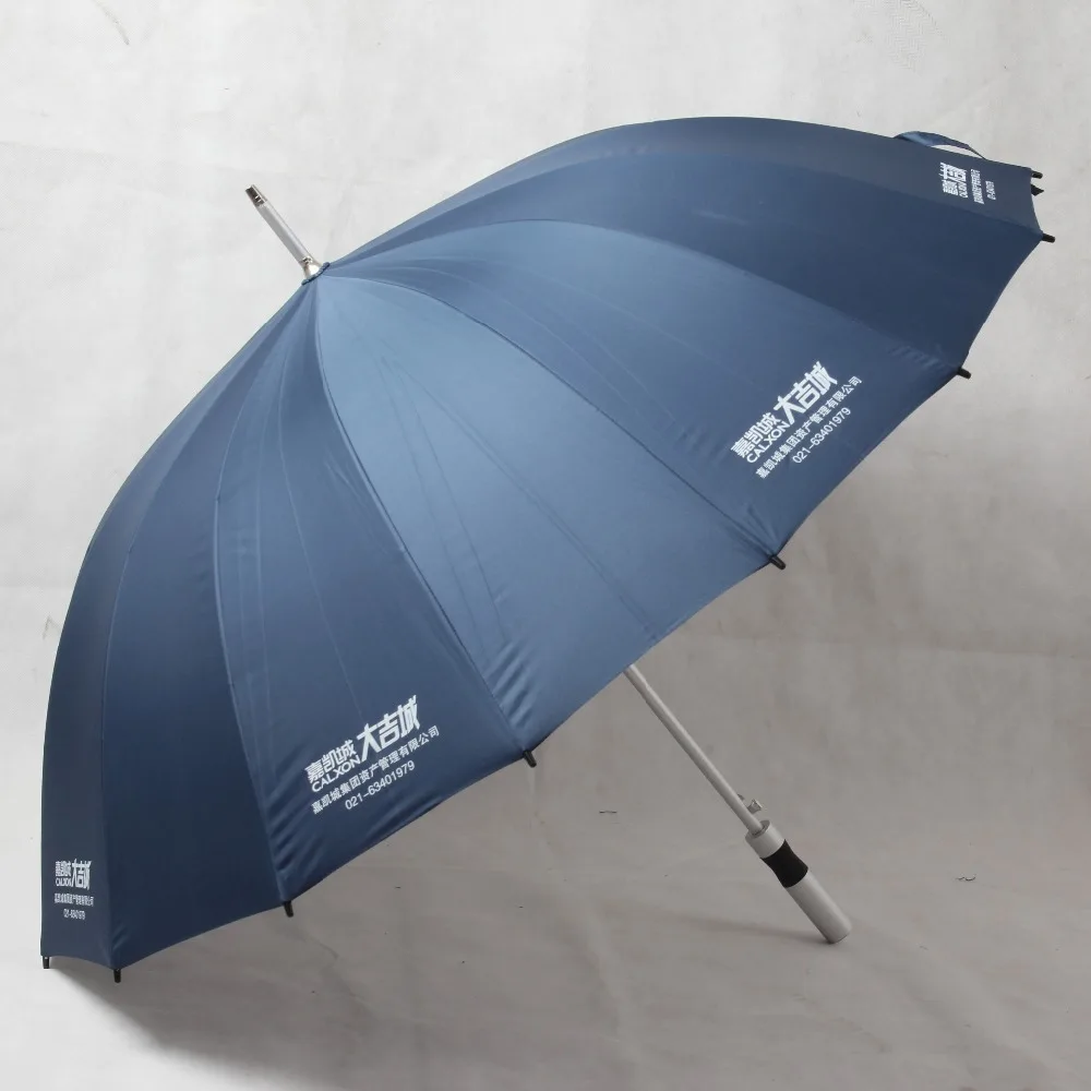 Durable and Strong Enough Golf Umbrella/Parasol/Bumbershoot for the Wind and Rain, Easy to Carry on Your Back By Its Own Bag