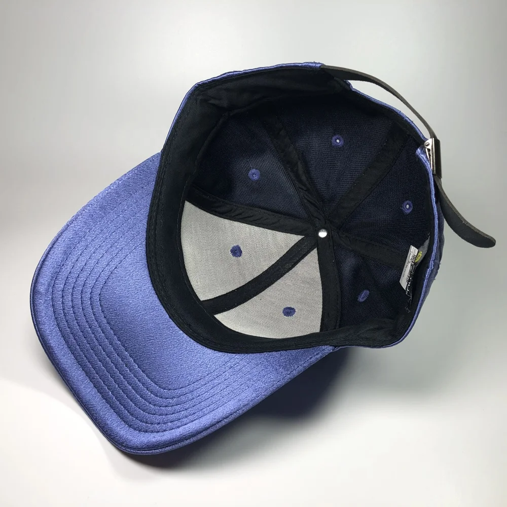 Professional custom satin baseball cap hat embroidered sports caps wholesales