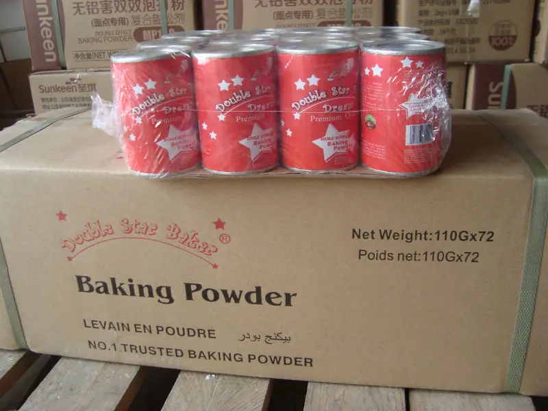 Food stuffs HALAL double action baking powder OEM smell consistent quality gas quickly