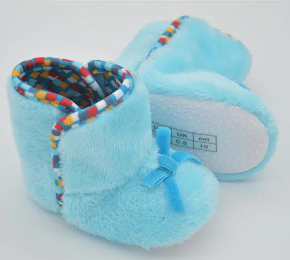 
LIGHT BLUE FUR CUTE BABY SHOES WINTER 
