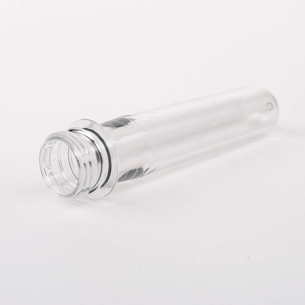 Direct factory China manufacturers plastic small water bottle PET preform 28mm pco 1881 neck