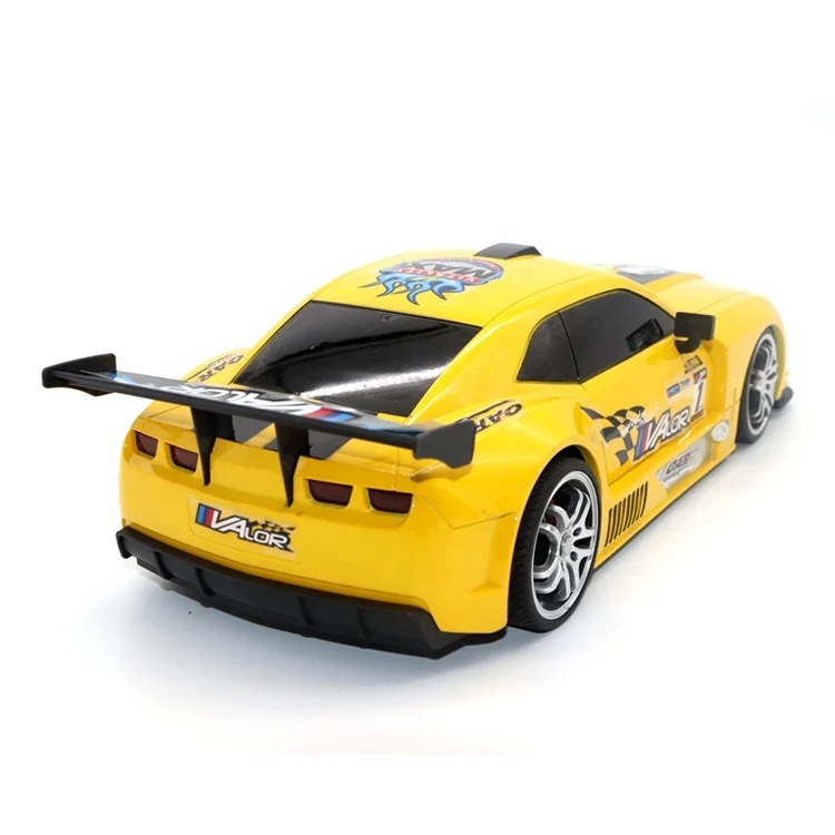 New radio control red yellow car kids toys high speed rc racing car for sale