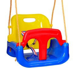 indoor/outdoor 4 in 1 multifunction plastic toys hanging baby swing infant swing seat for sale