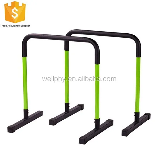 New Fitness Lebert Parallettes Equalizer bar Chin up Iron Bar Pull up Bar