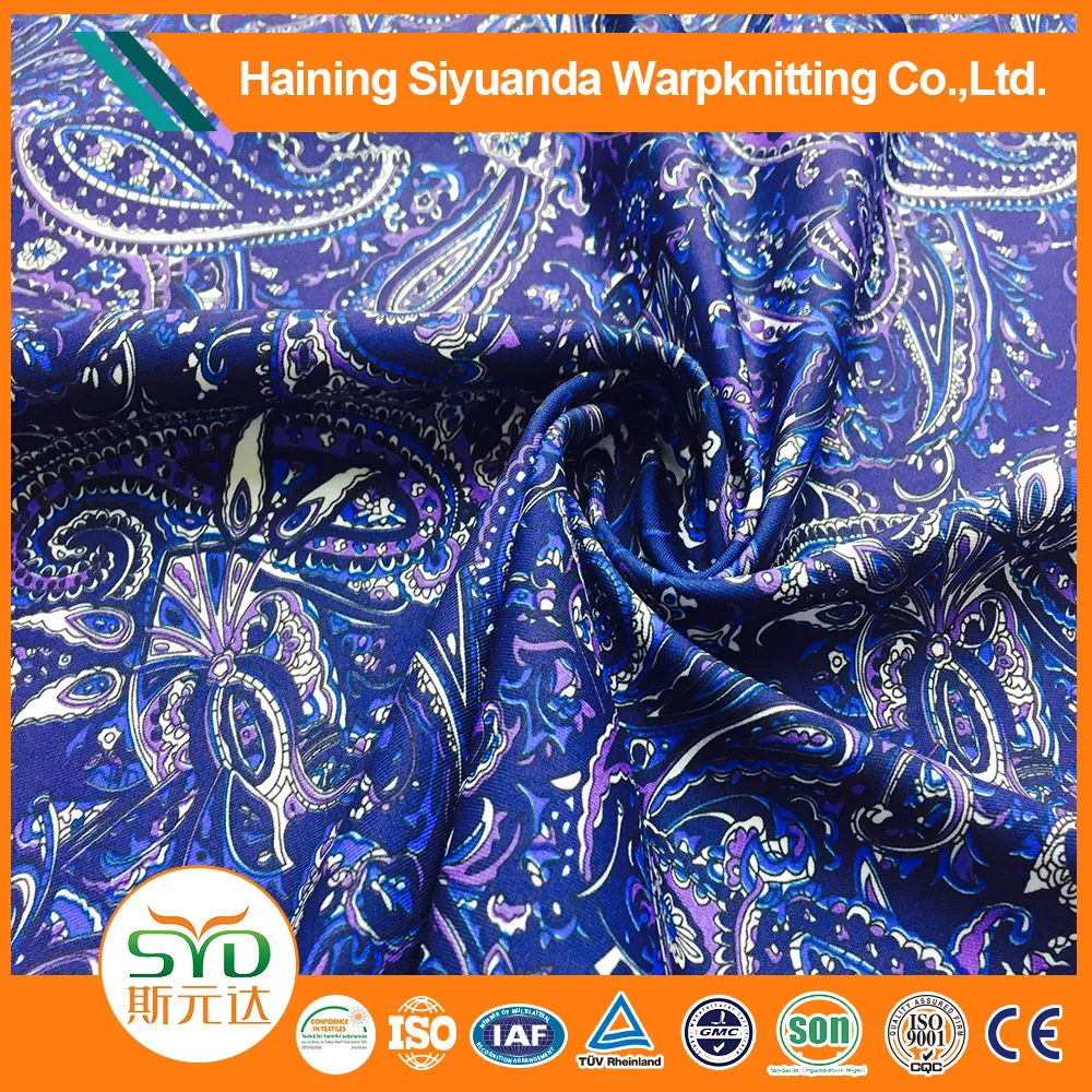 Высококачественные цветочные принты, нейлон, лайкра кружева купальники ткани