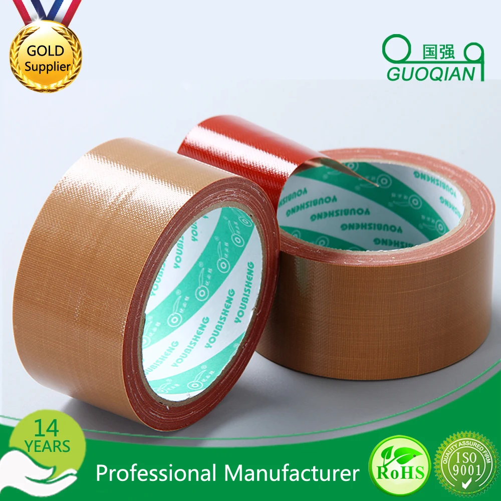 Hot melt adhesive cloth duct Carpet stitching packing  tape with high adhesive  for heavy duty packing