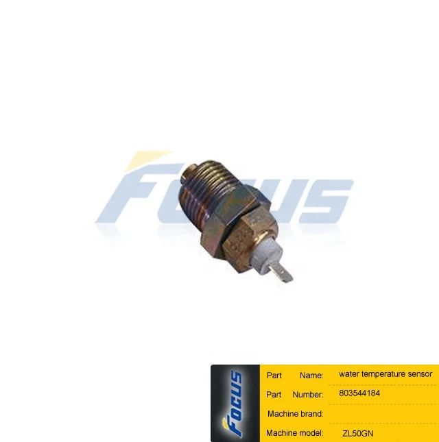 Wheel Loader Spare Parts ZL50GN Water Temperature Sensor 323801004002(R1/2)VDO 803544184
