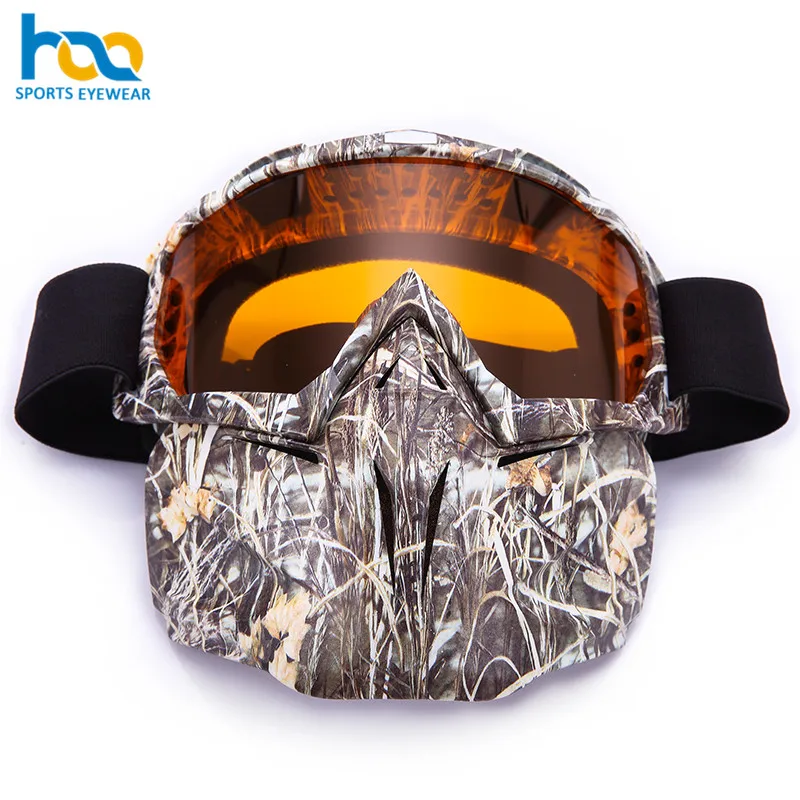 
Outdoor Anti Fog Double Lens Ce Military Paintball Mask 