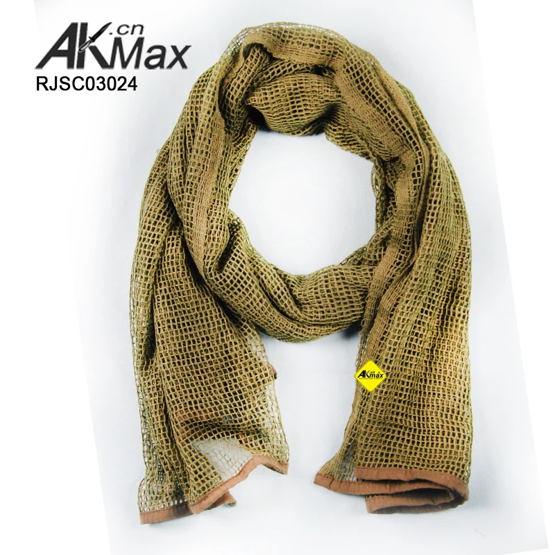 Хаки Снайпер Военный Шарф Лица Вуаль Хлопок/Поли