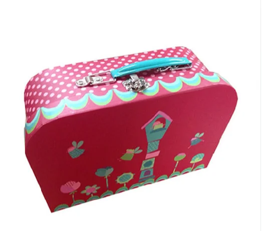 Chinese factory make cardboard suitcase bag suitcase box any size any design are welcome