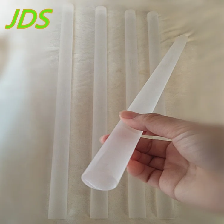 Big sapphire optical rod lens